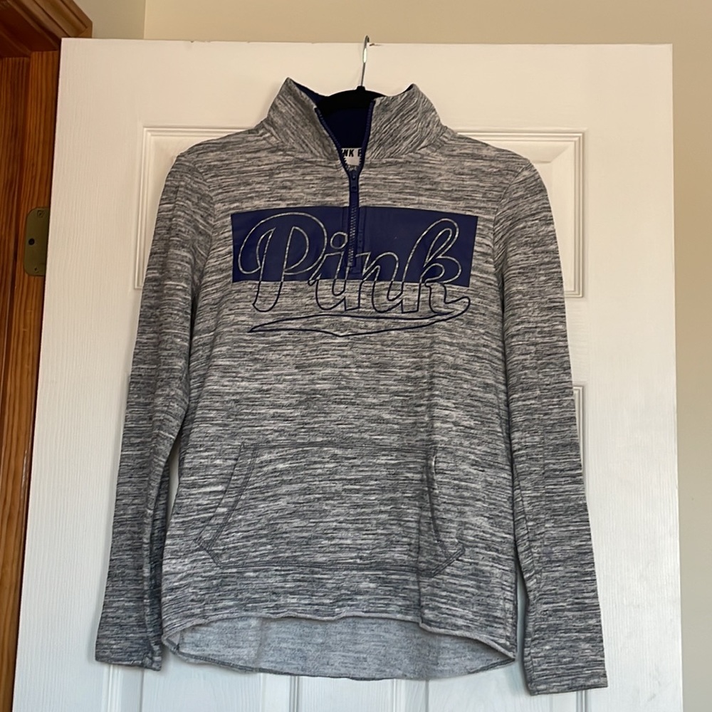 Vintage Pink 3/4 zip